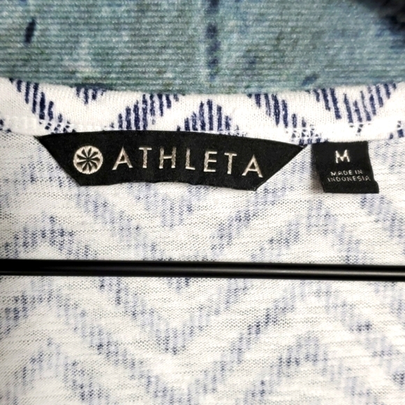 Athleta |Breezy Chevron Stripe Athleisure Tank Top - Picture 3 of 9